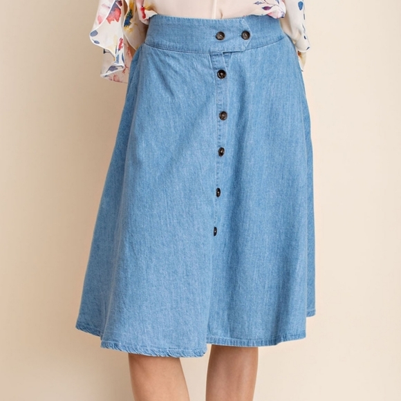 Jeans skirt - Picture 1 of 4